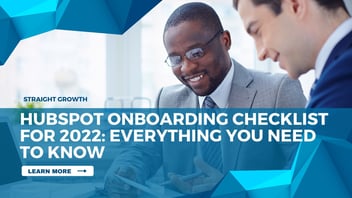 HubSpot Onboarding Checklist For 2022: Everything You Need to Know