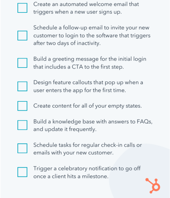 Customer Onboarding Checklist