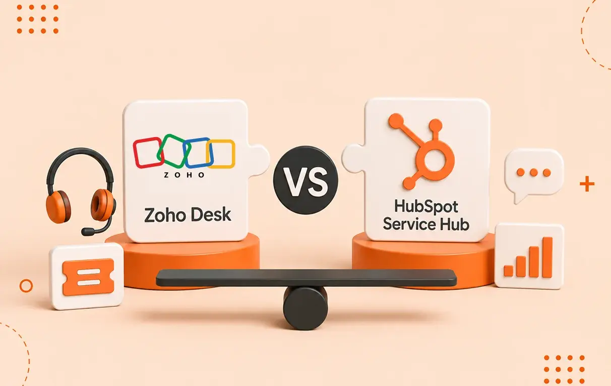Zoho Desk vs HubSpot Service Hub 2022