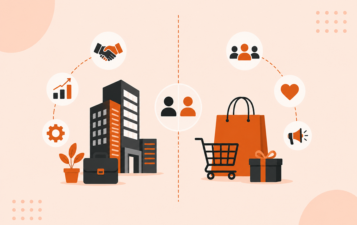 Breaking Down the Differences Between B2B and B2C Marketing